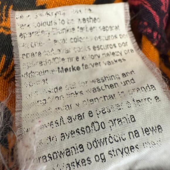 Vero Moda Womens Tanja Sleeveless V-Neck Colorblock Red/Orange Maxi Dress Small - Picture 10 of 10